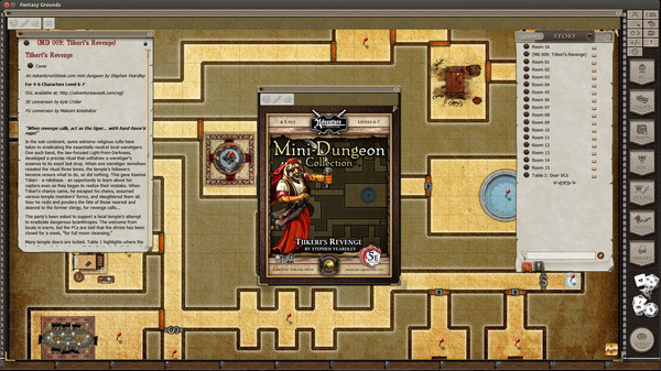 Fantasy Grounds - Mini-Dungeon #009: Tiikeri's Revenge (5E)