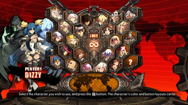 Additional Playable Character DIZZY