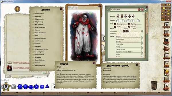 Fantasy Grounds - Savage Worlds Horror Companion