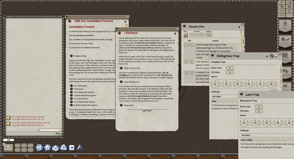 Fantasy Grounds - Mini-Dungeon #010: Candelabra Towers (5E)