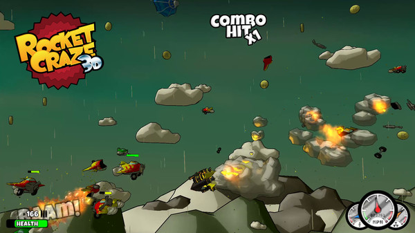 Screenshot z Rocket Craze 3D Screenshot z Rocket Craze 3D