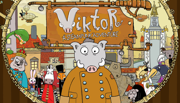 Save 90% on Viktor, a Steampunk Adventure on Steam