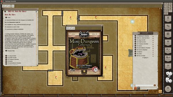 Fantasy Grounds - Mini-Dungeon #011: Buta No Shiro (5E)