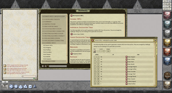Fantasy Grounds - Ultimate NPCs: Skullduggery (PFRPG)