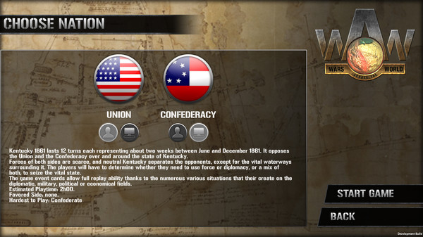 Wars Across the World: Kentucky 1861