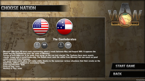 Wars Across the World: Missouri 1861