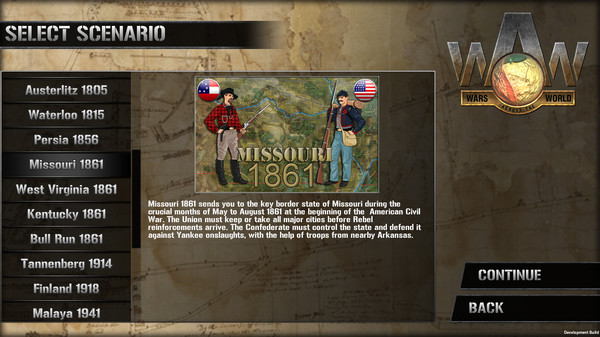 Wars Across the World: Missouri 1861