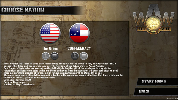 Wars Across the World: West Virginia 1861