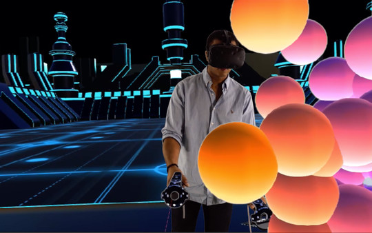 Screenshot z datavizVR