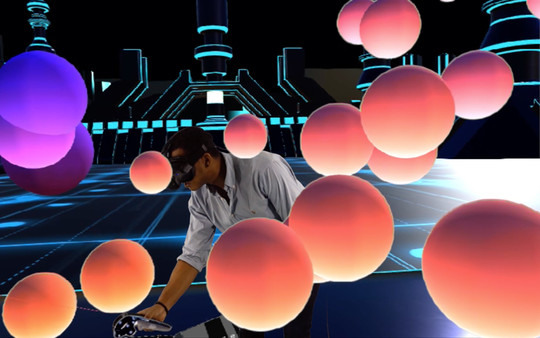 Screenshot z datavizVR