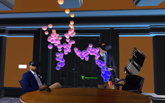 Screenshot z datavizVR