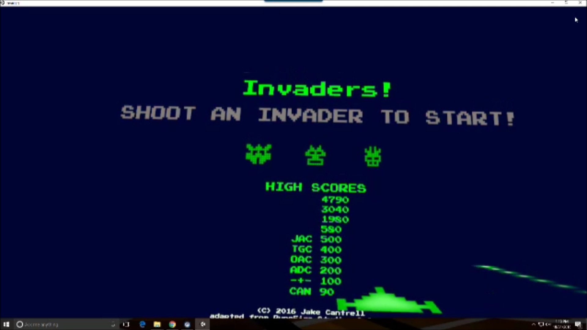 #1. Invaders! (Steam) By: Cantrell Solutions