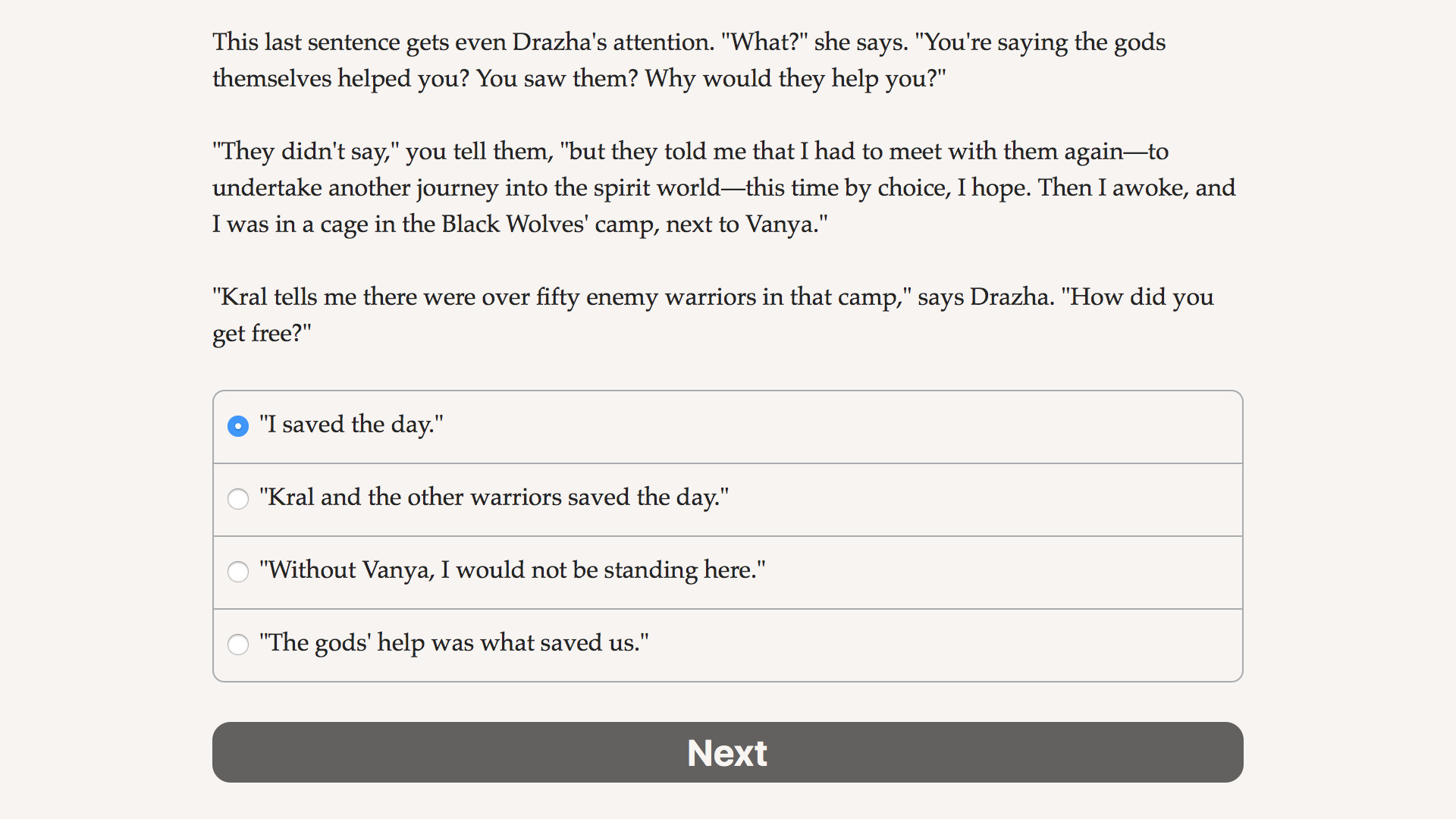 Saga of the North Wind Featured Screenshot #1