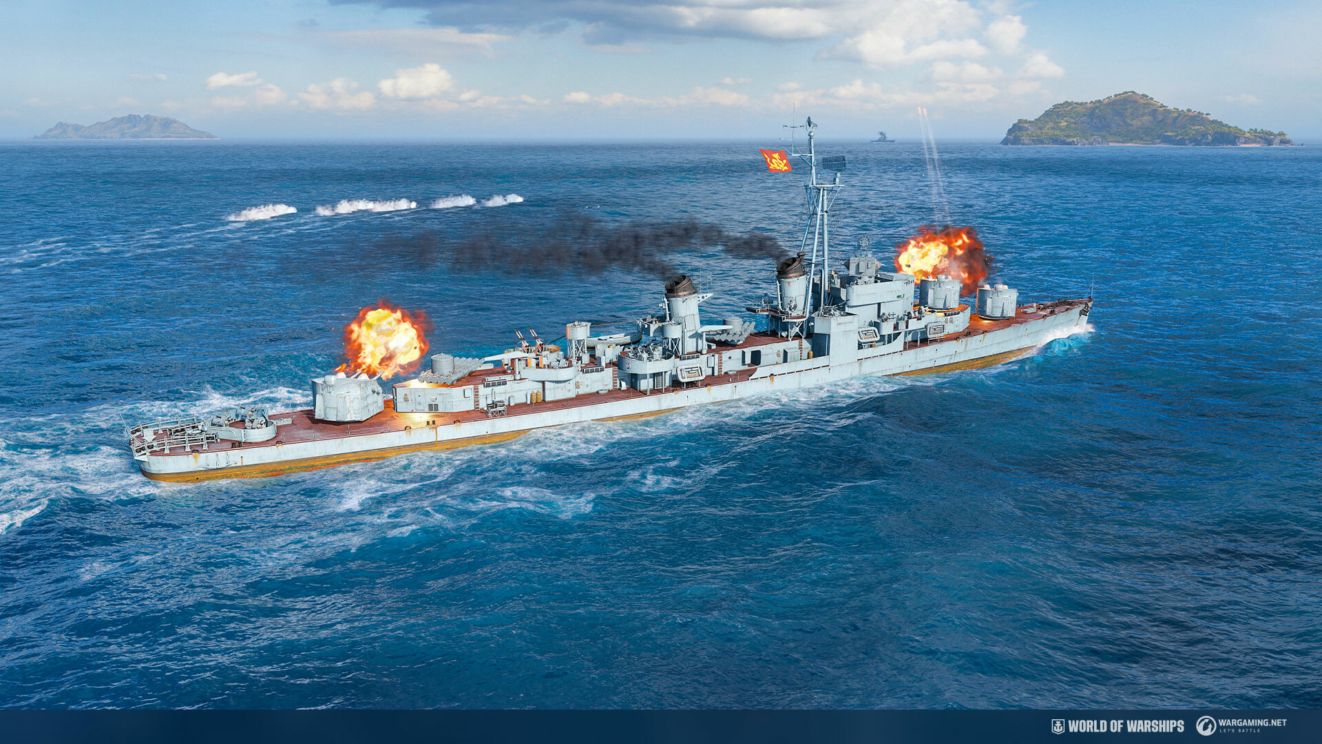 screenshot of World of Warships 8