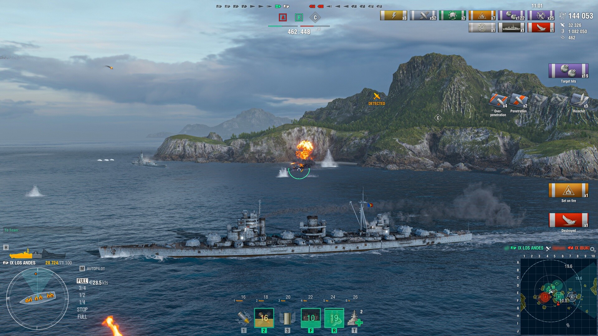 screenshot of World of Warships 8