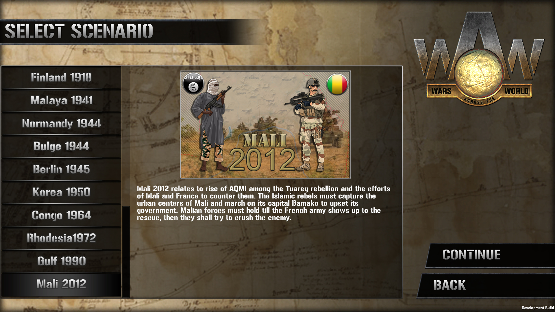 Wars Across the World: Mali 2012