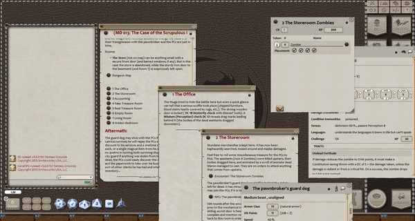Fantasy Grounds - Mini-Dungeon #013: The Case of the Scrupulous Pawnbroker (5E)