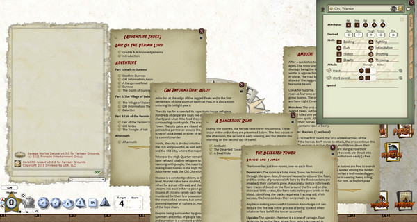 Fantasy Grounds - Hellfrost: Lair of the Vermin Lord (Savage Worlds)