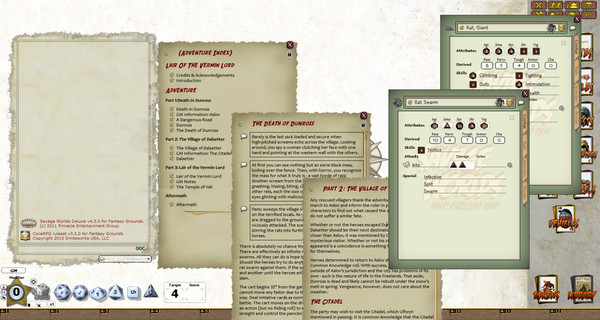 Fantasy Grounds - Hellfrost: Lair of the Vermin Lord (Savage Worlds)