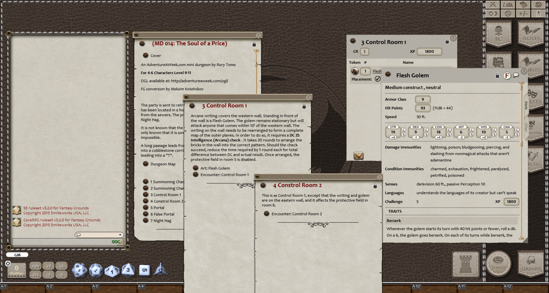 Fantasy Grounds - Mini-Dungeon #014: The Soul of a Prince (5E)