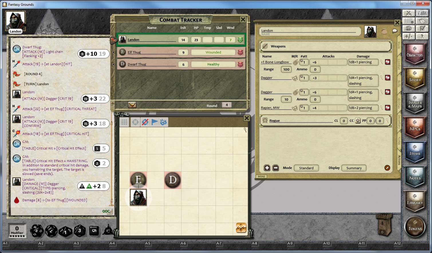 Fantasy Grounds - 1 on 1 Adventures #10: Vengeance of Olindor (3.5E) Featured Screenshot #1