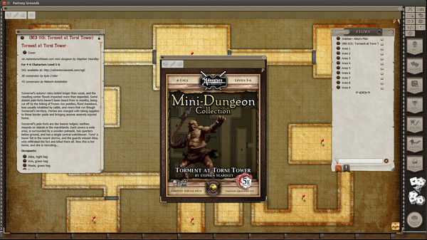 Fantasy Grounds - Mini-Dungeon #015: Torment at Torni Tower (5E)