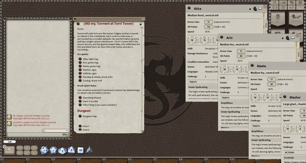 Fantasy Grounds - Mini-Dungeon #015: Torment at Torni Tower (5E)