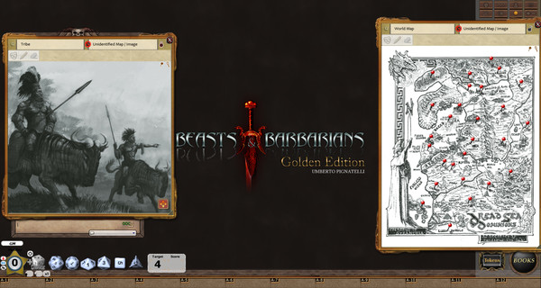 Fantasy Grounds - Beasts & Barbarians Golden Edition (Savage Worlds)