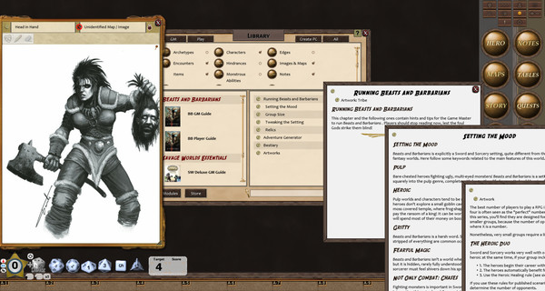 Fantasy Grounds - Beasts & Barbarians Golden Edition (Savage Worlds)