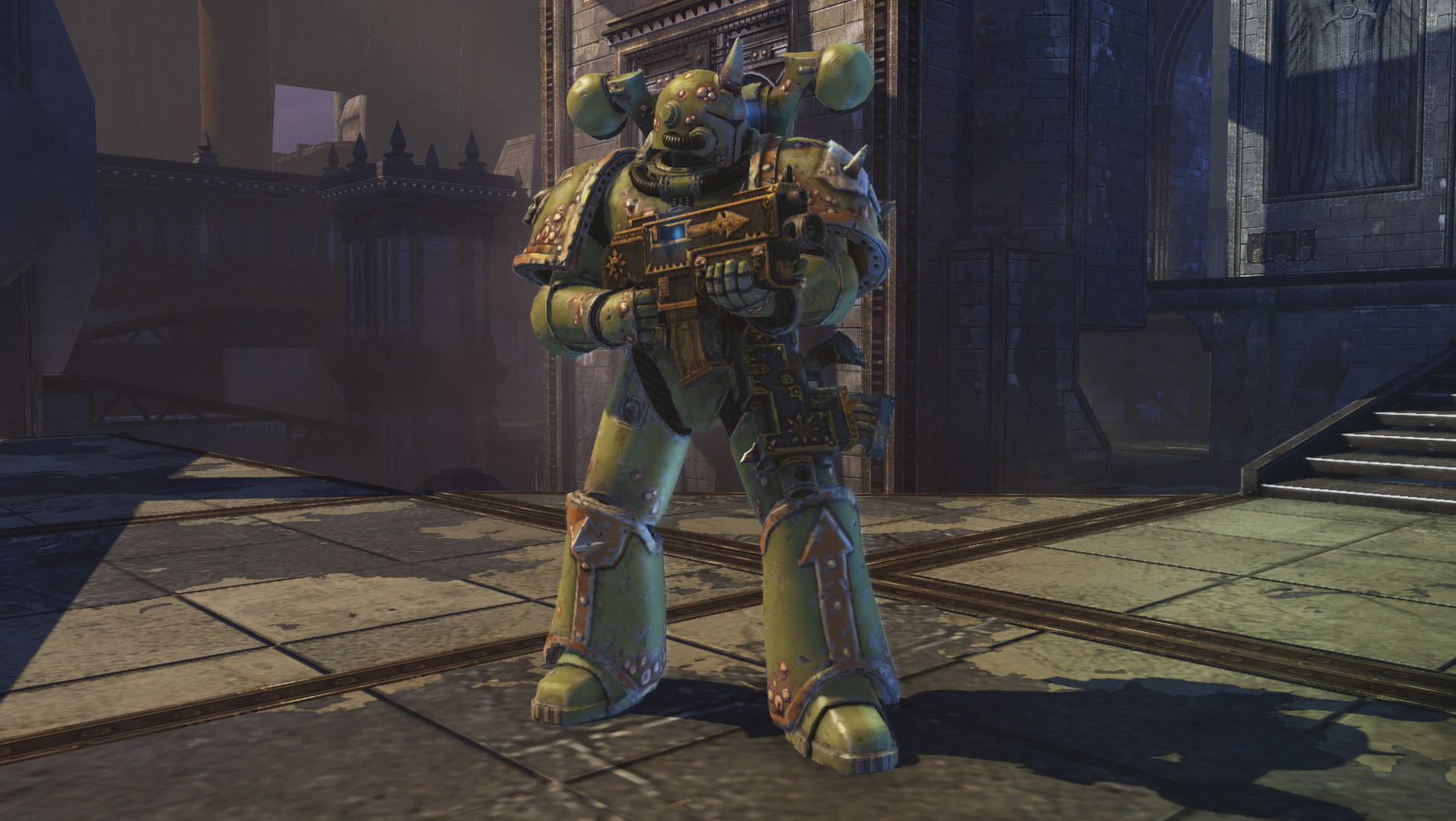 Warhammer 40,000: Space Marine - Death Guard Champion Chapter Pack DLC Featured Screenshot #1