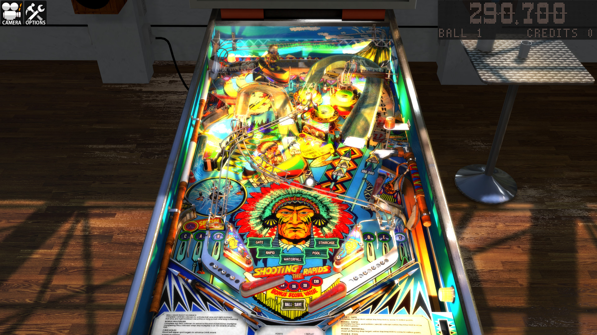 Zaccaria Pinball - Shooting The Rapids 2016 Table Featured Screenshot #1