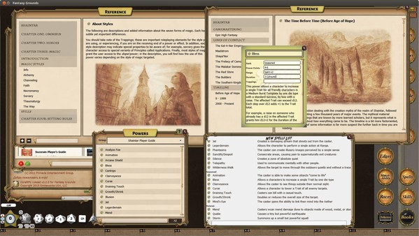 Fantasy Grounds - Shaintar: Legends Arise (Savage Worlds)