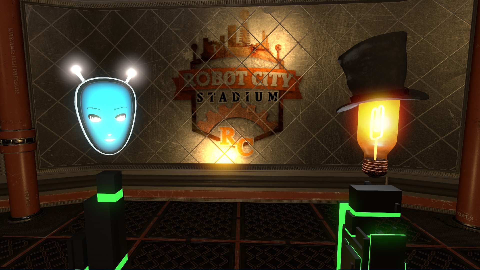 #1. Robot City Stadium (Steam) بواسطة: Virtual Vengeance
