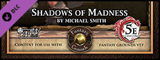 Fantasy Grounds - Mini-Dungeon #017: Shadows of Madness (5E) Small Capsule Image