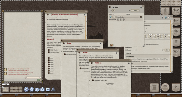 Fantasy Grounds - Mini-Dungeon #017: Shadows of Madness (5E)