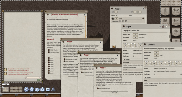 Fantasy Grounds - Mini-Dungeon #017: Shadows of Madness (5E)