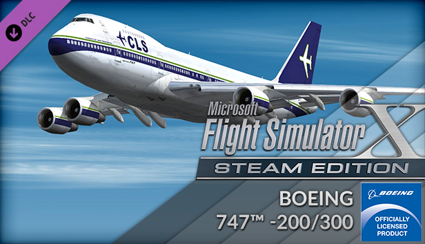 Steam：FSX Steam Edition: Boeing 747™-200/300 Add-On