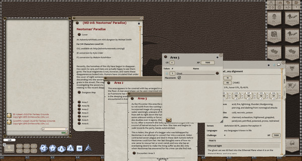 Fantasy Grounds - Mini-Dungeon #018: Neotomas' Paradise (5E)