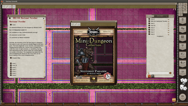 Fantasy Grounds - Mini-Dungeon #018: Neotomas' Paradise (5E)