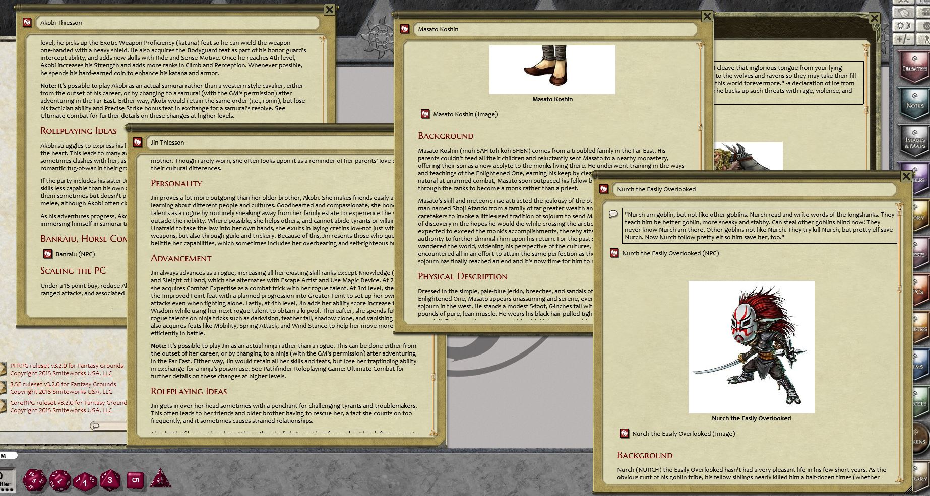 Fantasy Grounds - Far East Campaign Compendium (PFRPG) Featured Screenshot #1