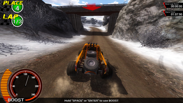 Screenshot z Off-Road Super Racing