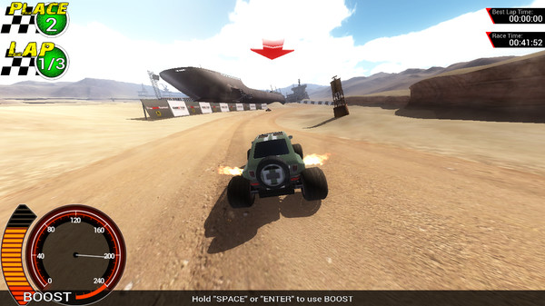 Screenshot z Off-Road Super Racing