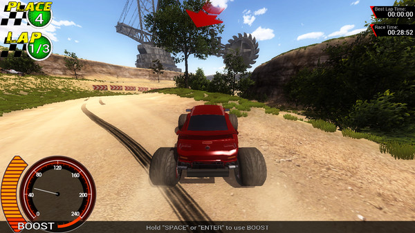 Screenshot z Off-Road Super Racing