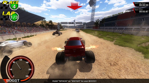 Screenshot z Off-Road Super Racing