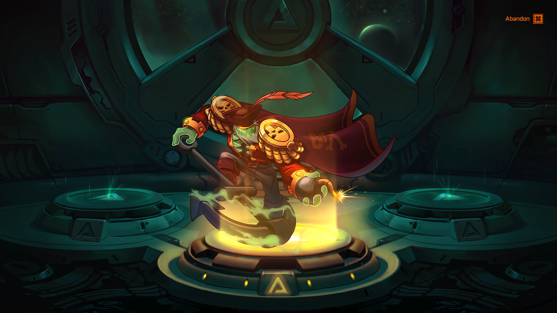 Awesomenauts - Scourge Captain McPain Skin Featured Screenshot #1