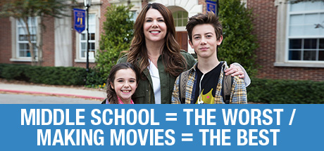 Middle School: The Worst Years of My Life: Middle School= Worst/ Making Movies= Best cover art