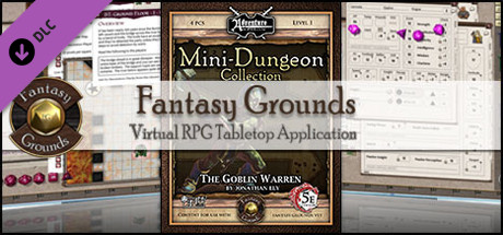Fantasy Grounds - Mini-Dungeon #019: The Goblin Warren (5E) Header Image