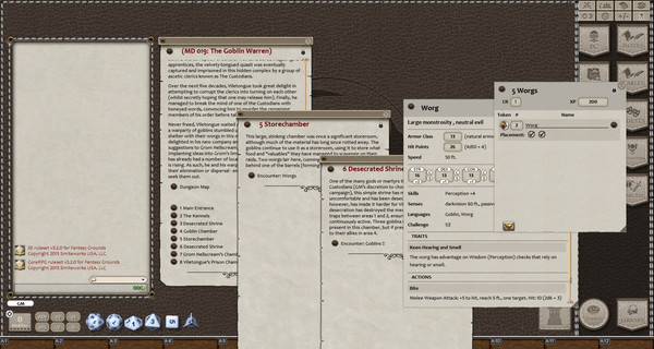 Fantasy Grounds - Mini-Dungeon #019: The Goblin Warren (5E)