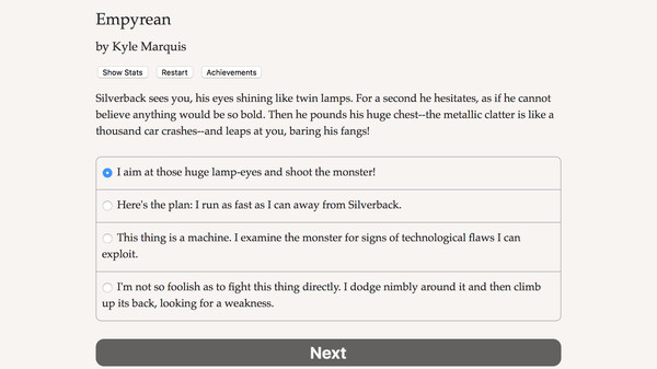 Screenshot z Empyrean Screenshot z Empyrean