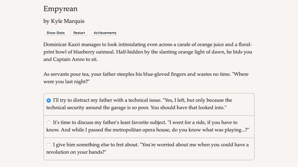 Screenshot z Empyrean Screenshot z Empyrean